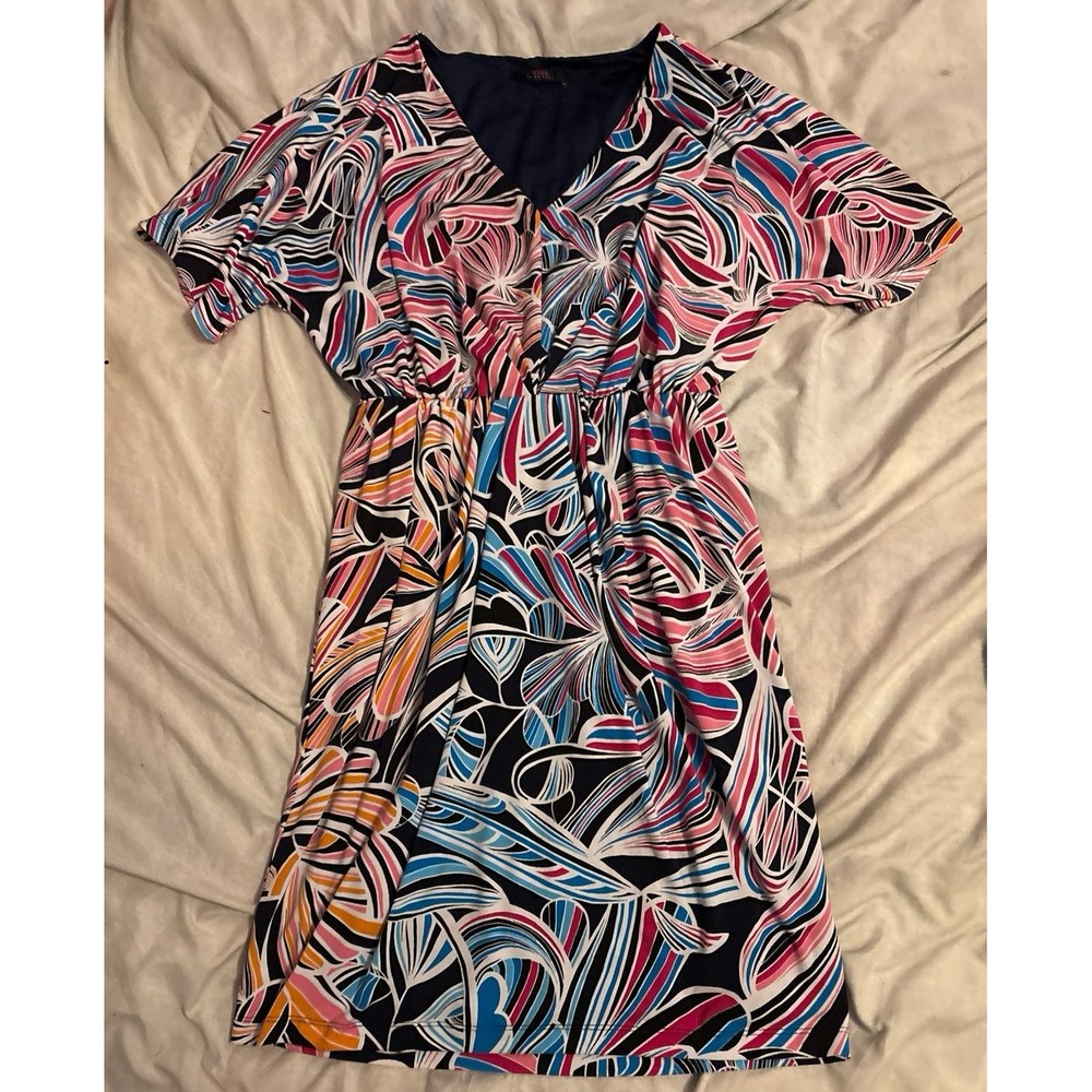 Trina Turk Women's Multocolored Abstract Mini Dress, Small‎